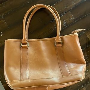 L.L. Bean leather bag